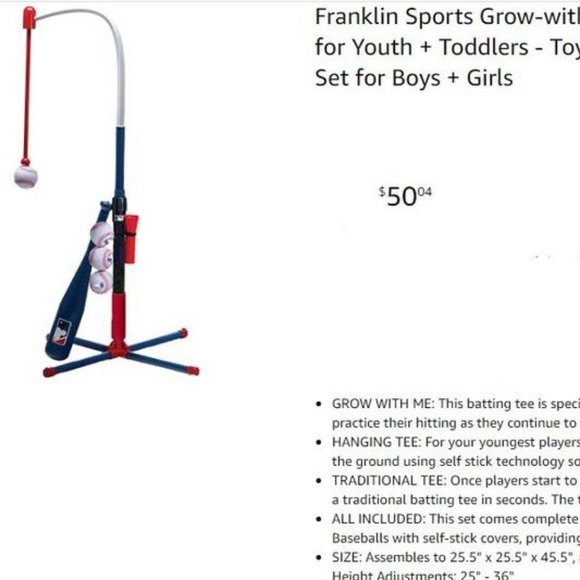 Baseball Batting Tee + Stand Set - Picture 9 of 9